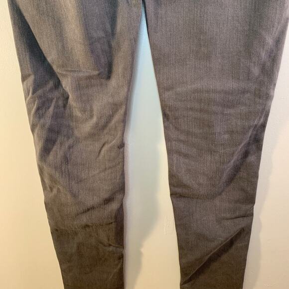 AMERICAN EAGLE Women’s Gray Airflex Athletic Skinny Distressed Jeans/Size 28x34 - Picture 12 of 13